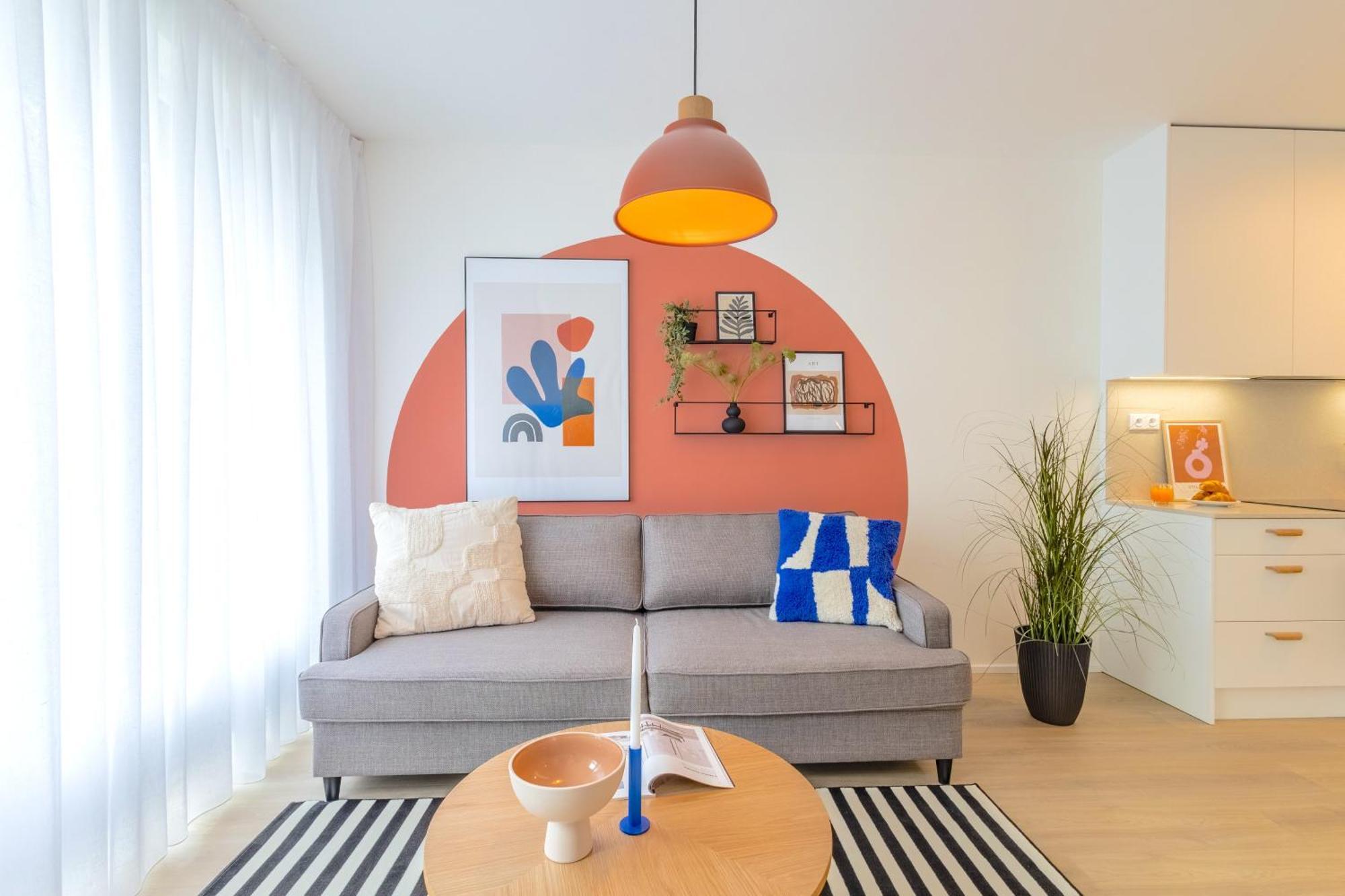 Apartment Design - Balcony, Free Parking, Yoga, 10 Mins To Center, By Gravity Prag